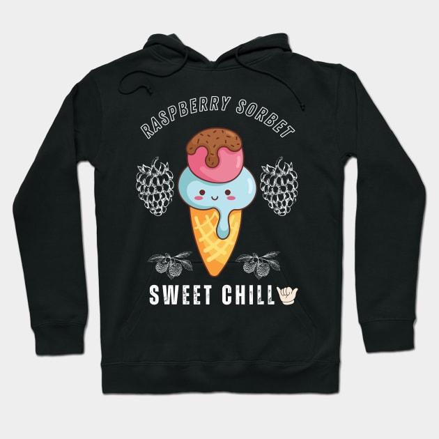 Raspberry Sorbet - Sweet Chill Hoodie by Syntax Wear